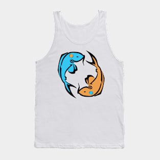 Pastel Yin Yang Tank Top